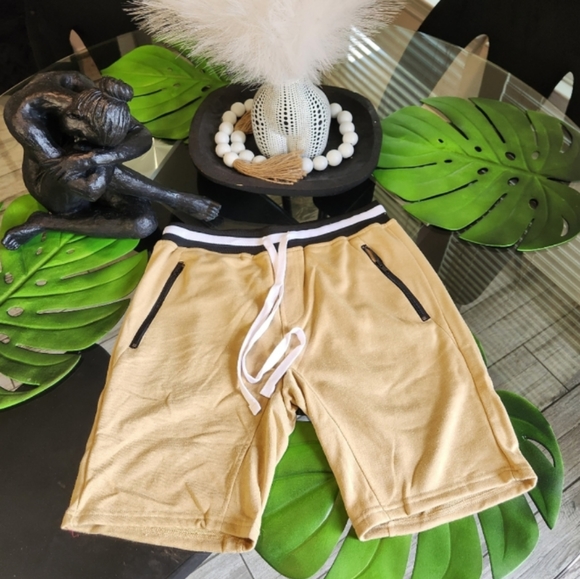 Other - Khaki Cotton Shorts